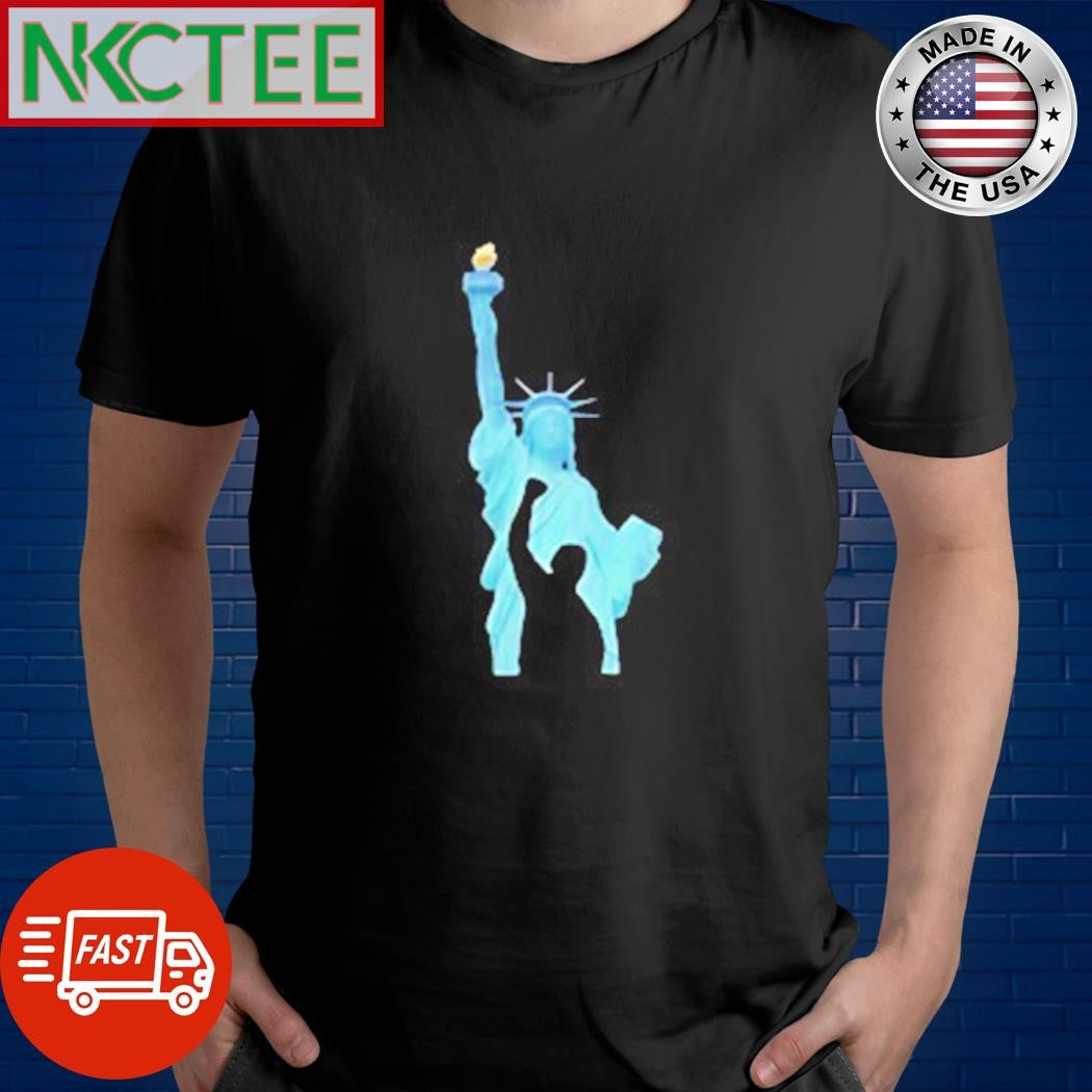 Nice Trump shadow with Statue Of Liberty shirt