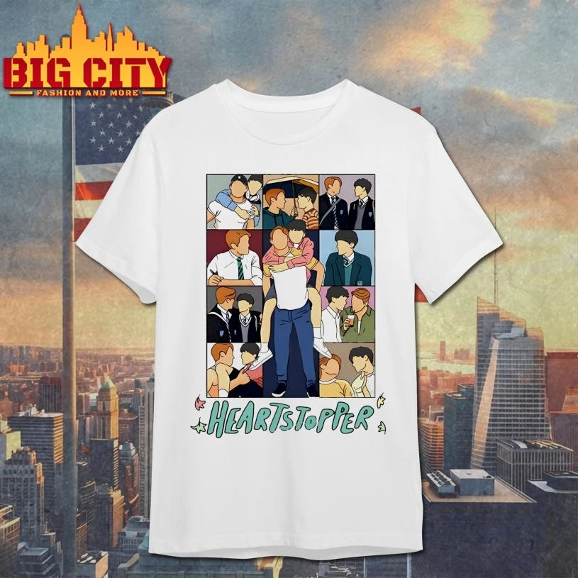 Nick And Charlie Heartstopper Art Eras Tour shirt