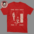 Nine Inch Nails Peel It Back Tour 2026 Merch Red T-Shirt