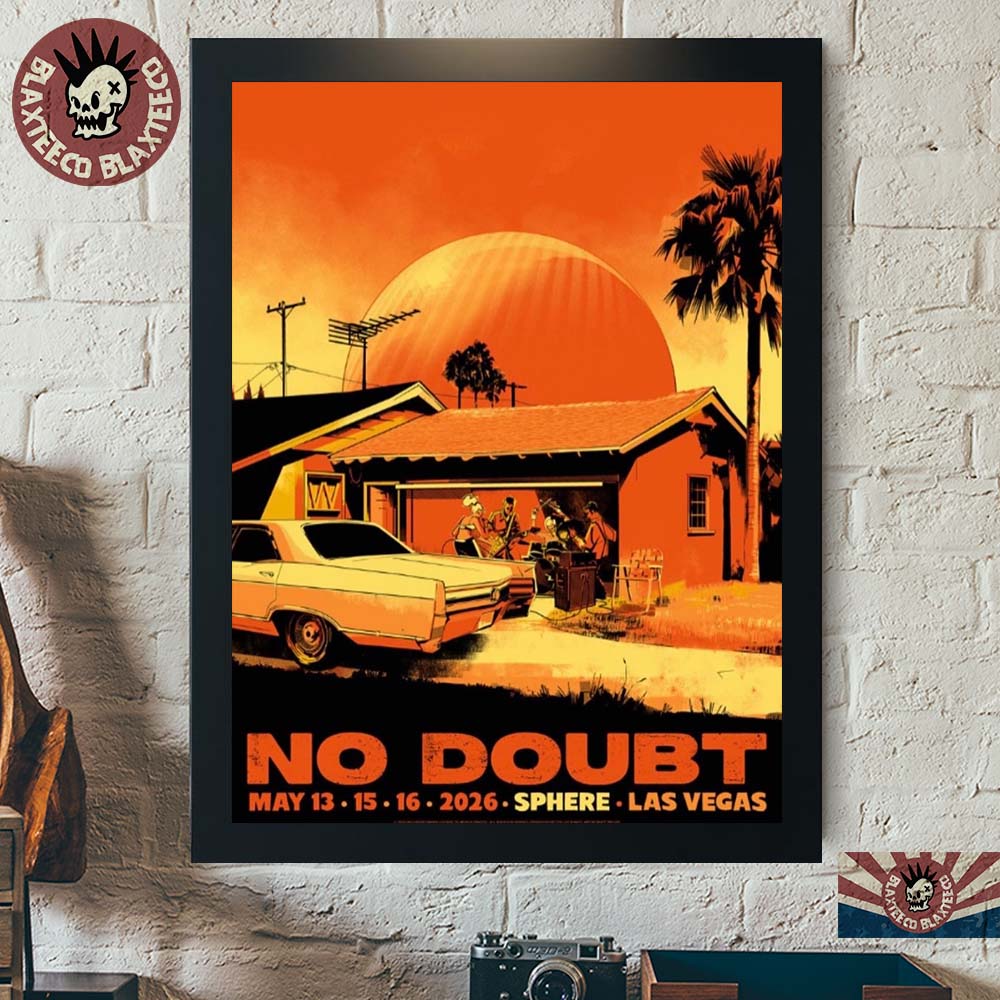 No Doubt Live At Sphere Las Vegas 2026 Weekend 2 Gig Poster On May 13 15 16 2026 Home Decor Poster Canvas