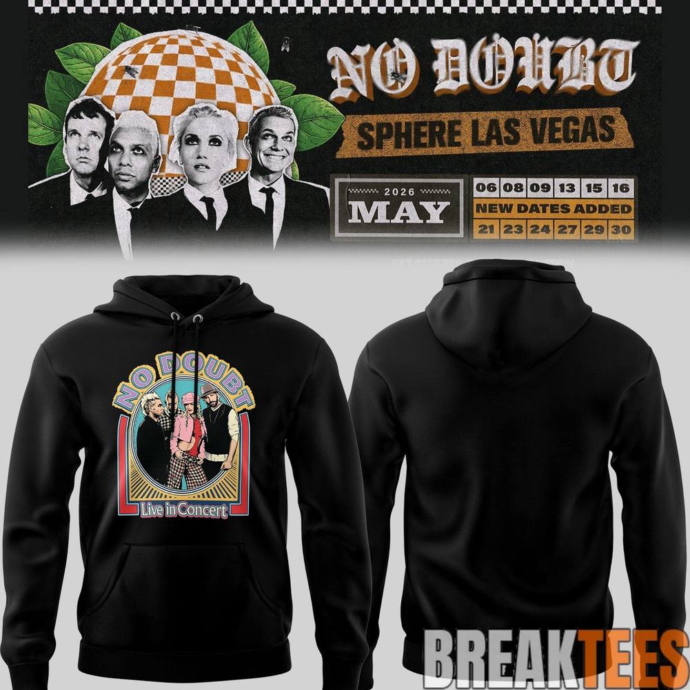 No Doubt Sphere Las Vegas 2026 Hoodie