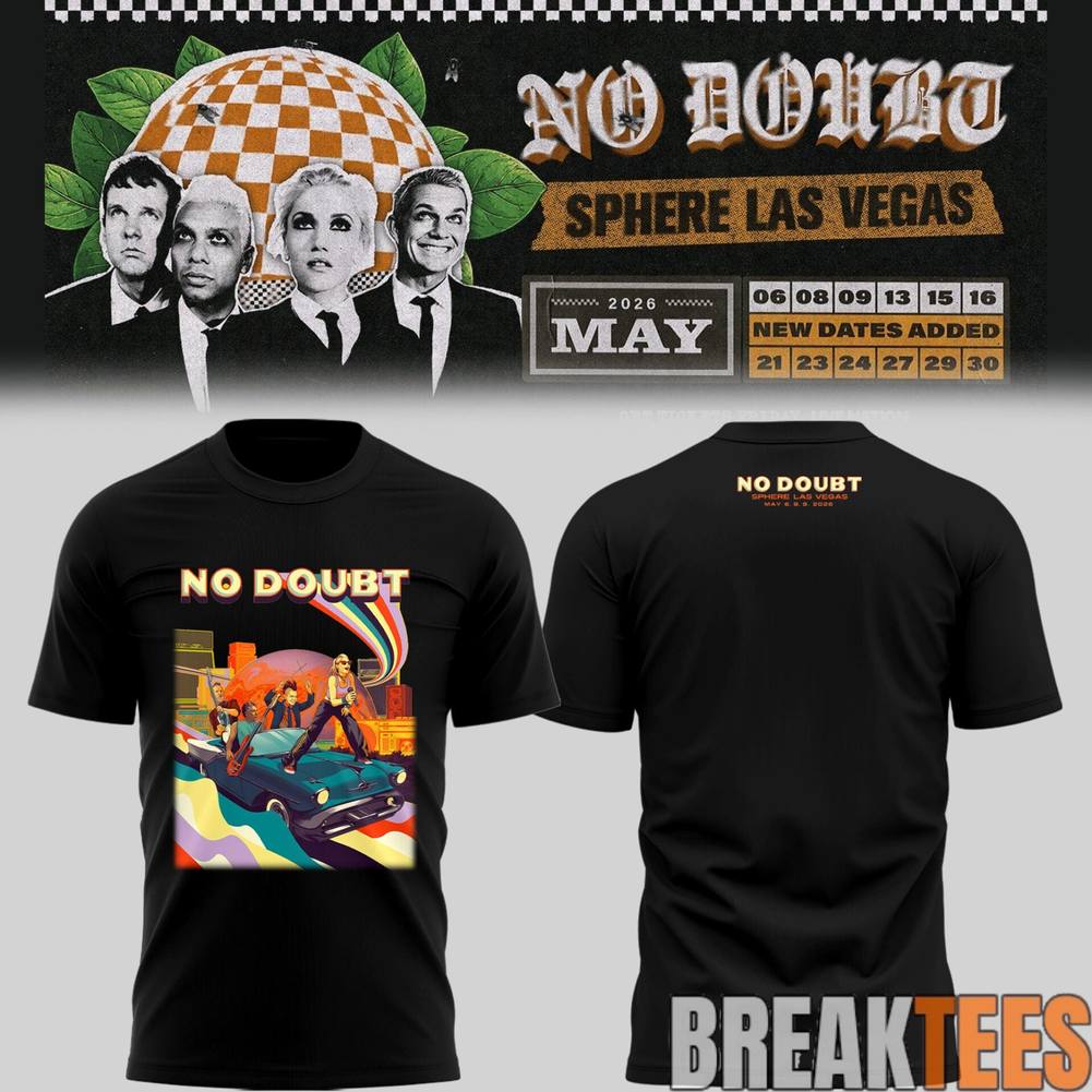 No Doubt Sphere Las Vegas 2026 Shirt