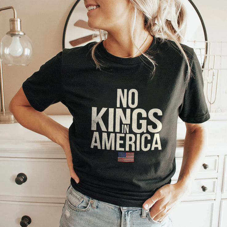 No Kings In America T Shirt