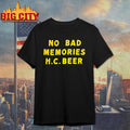 No bad memories HC beer letter shirt