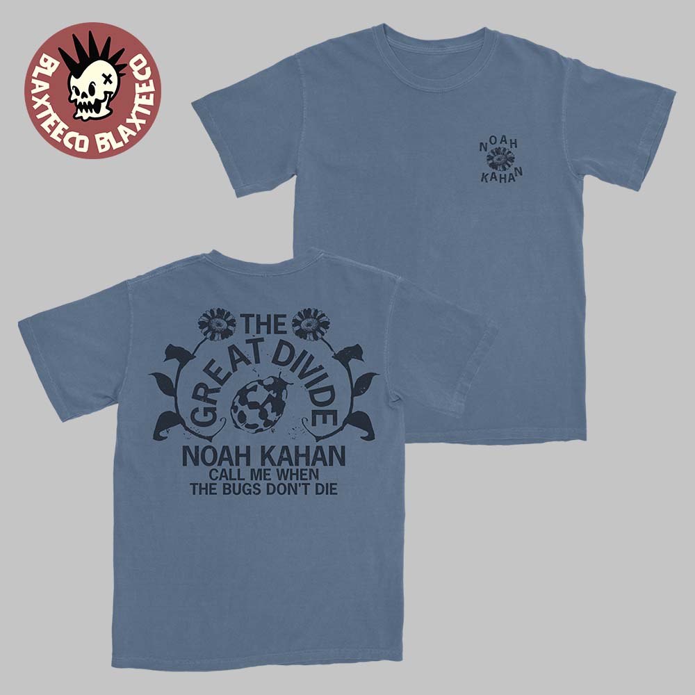Noah Kahan The Great Divide Merch Sunflower T-Shirt