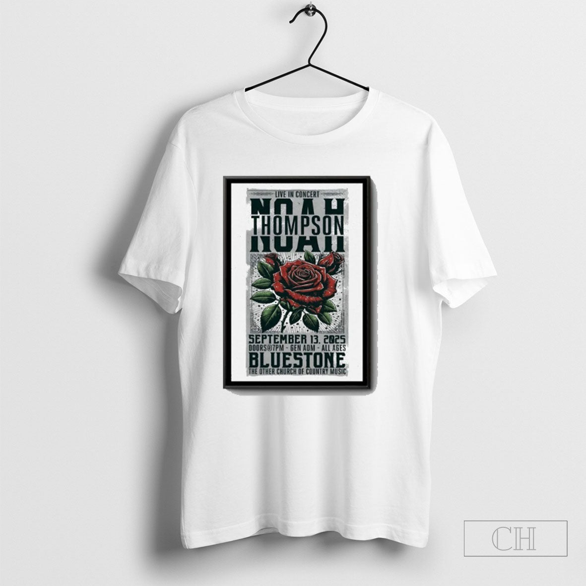Noah Thompson Columbus Tour On Sept 13 2025 Poster Shirt Tee