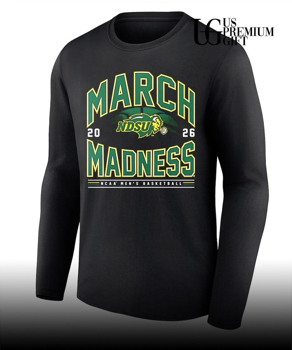 North Dakota State Bison Men’s basketball 2026 NCAA March Madness shirt
