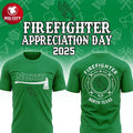 North Texas Mean Green Firefighters NCAA Appreciation 2025-2026 Two Sided Shirt