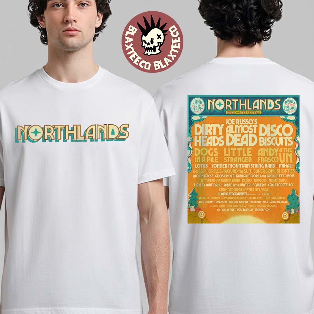 Northlands Music And Arts Festival 2026 Swanzey New Hampshire Full Lineup From June 19 To 21 2026 T-Shirt