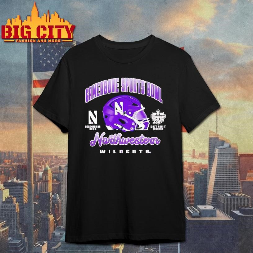 Northwestern Football 2025 Gameabove Sports Bowl Wildcats Shirt
