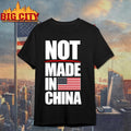 Not Made in China American Flag shirt