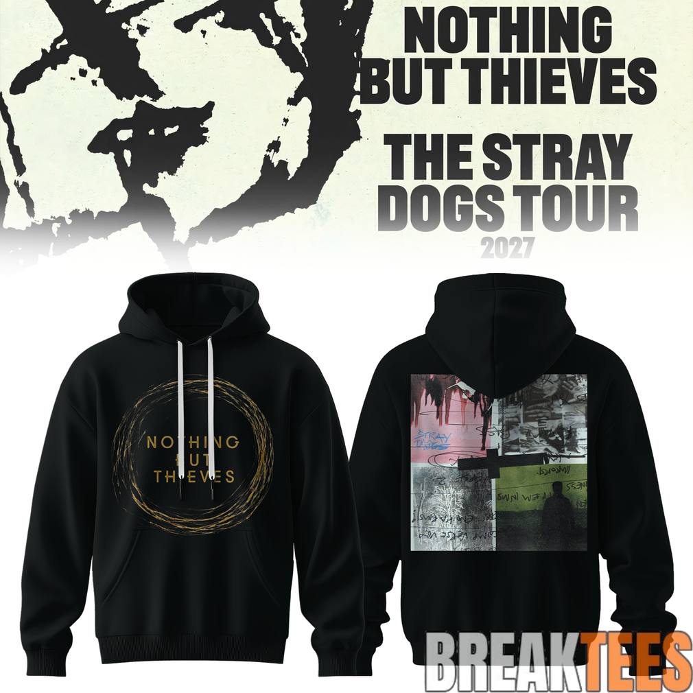 Nothing but Thieves Stray Dogs Drowned Memories Tour 2026 Hoodie