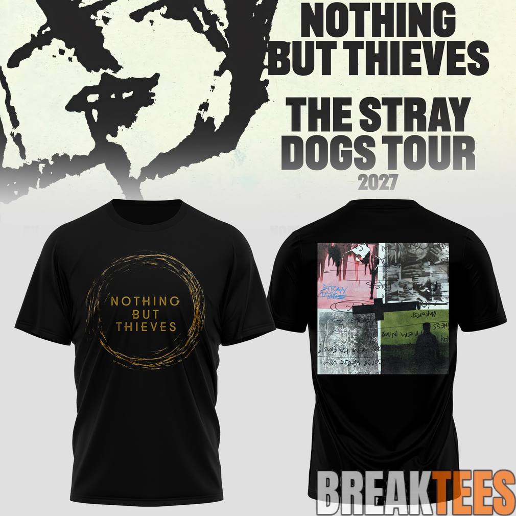 Nothing but Thieves Stray Dogs Drowned Memories Tour 2026 Shirt