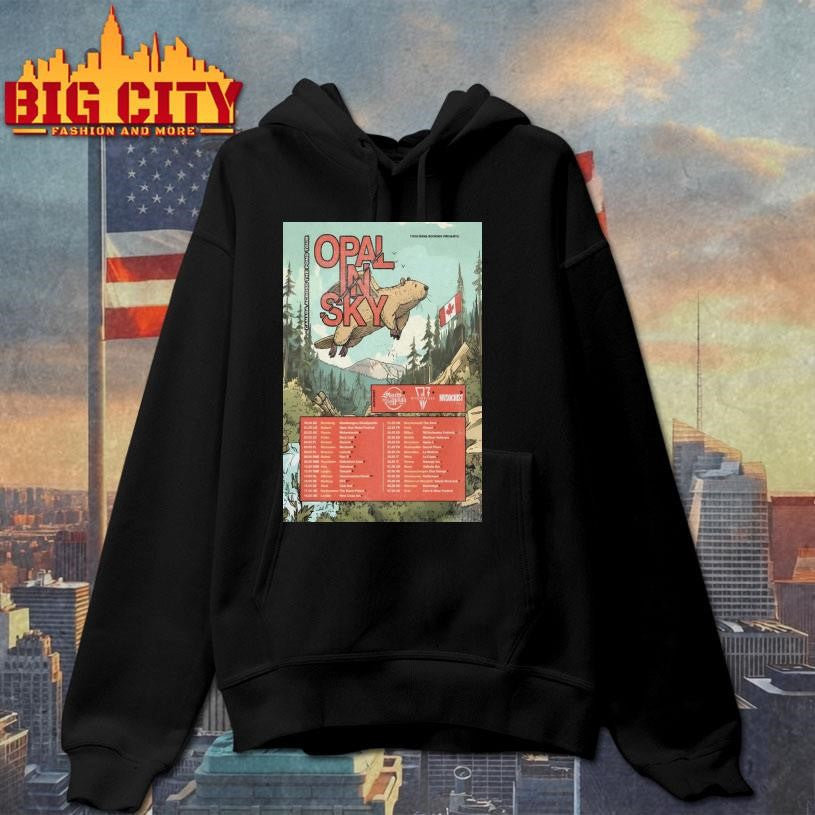 OPAL IN SKY Europe And UK Spring 2026 Tour Poster shirt