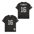 Oakland Raiders #16 Jim Plunkett PLUNKETT#16 Black