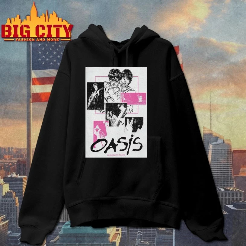 Oasis The Best Band In The World Poster shirt
