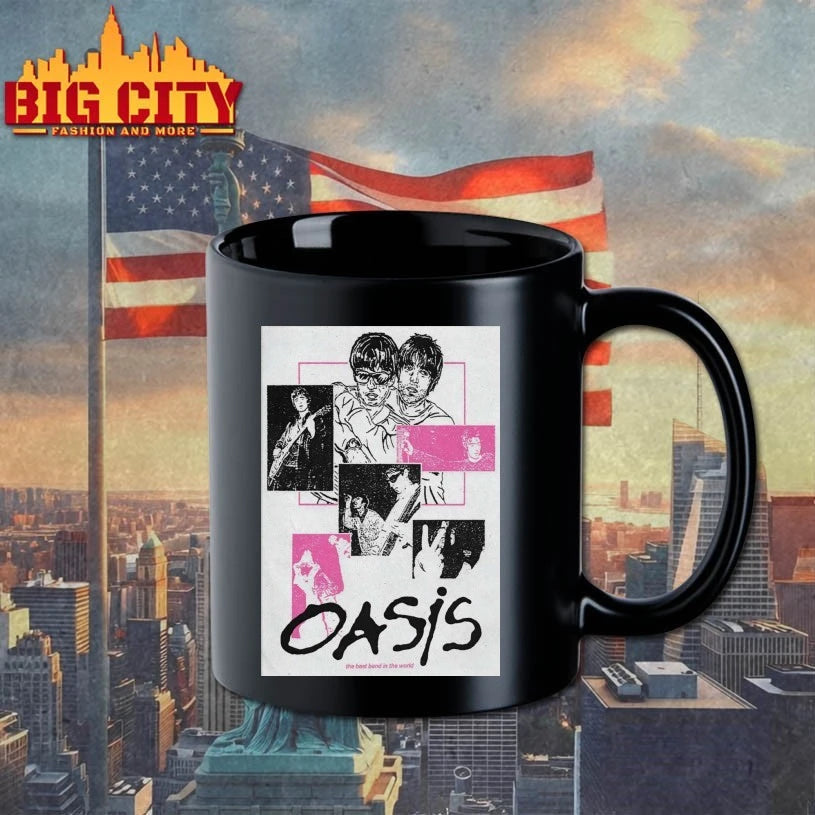 Oasis The Best Band In The World Poster shirt