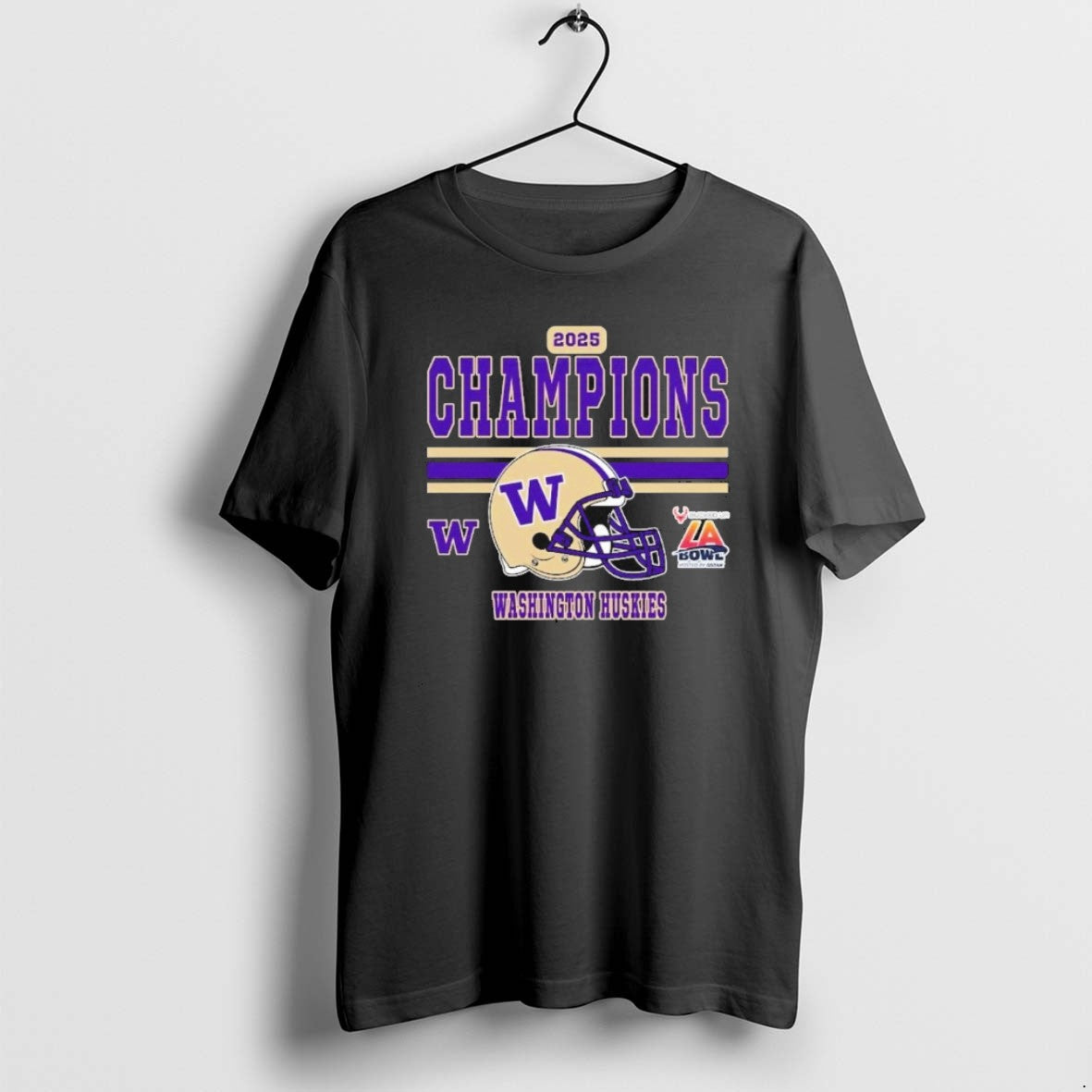 Official 2025 La Bowl Champions Washington Huskies Football Champions 2025 Bucked Up La Bowl Hosted