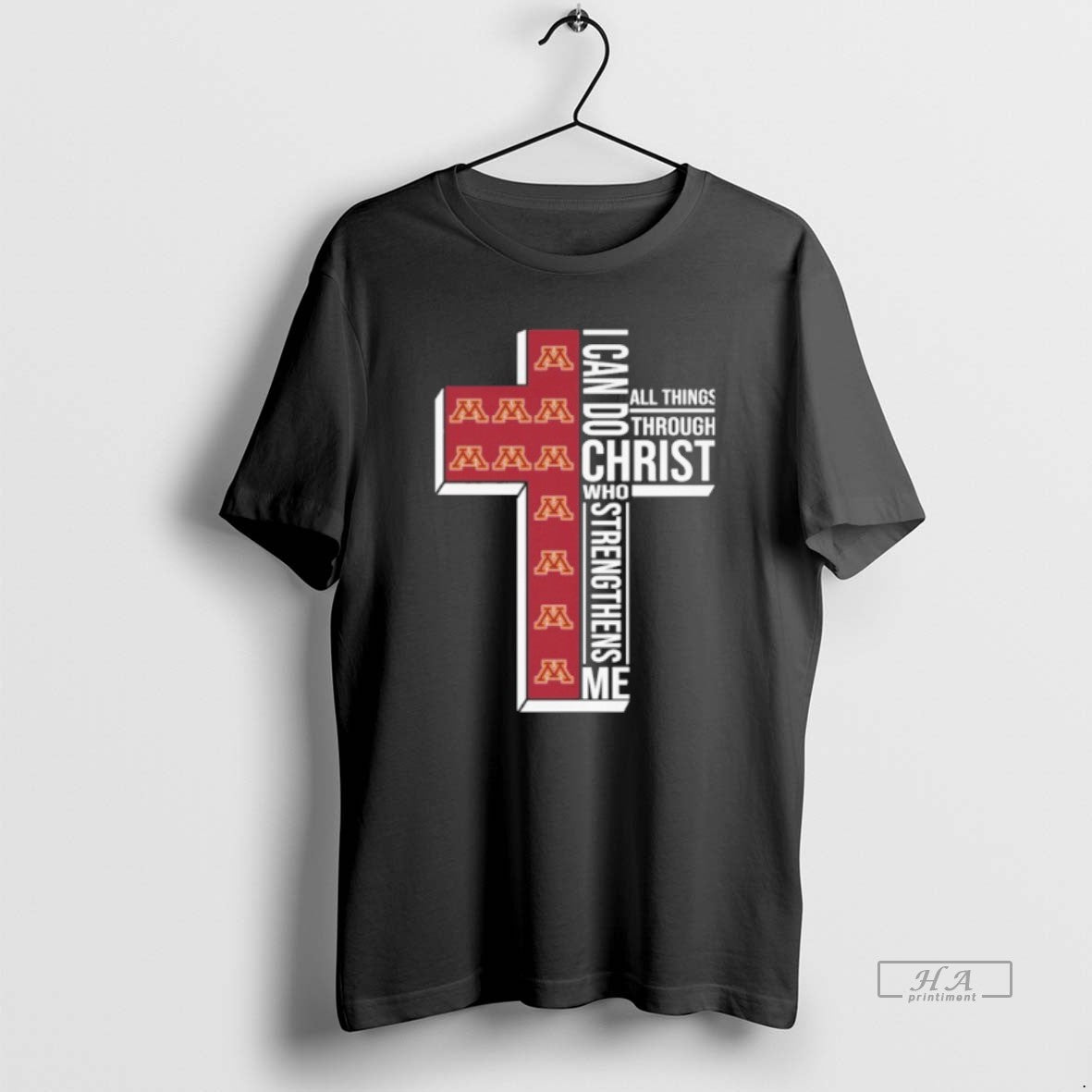 Official 2026 Minnesota Golden Gophers I Can Do All Things Through Christ Who Strengthens Me