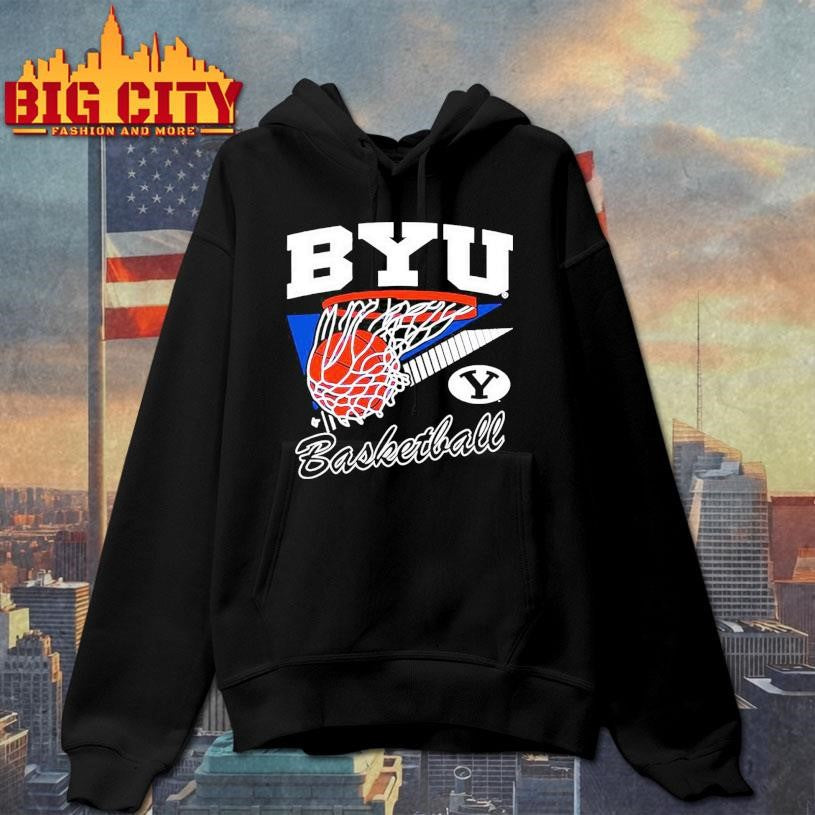 Official BYU Basketball retro swish Shirt