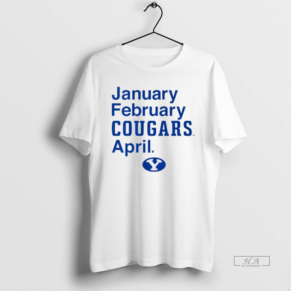 Official Byu Cougars January February Cougars April