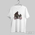 Official Big Foot Riding Bike Colorado Cruisin Long Board Ladies Tee