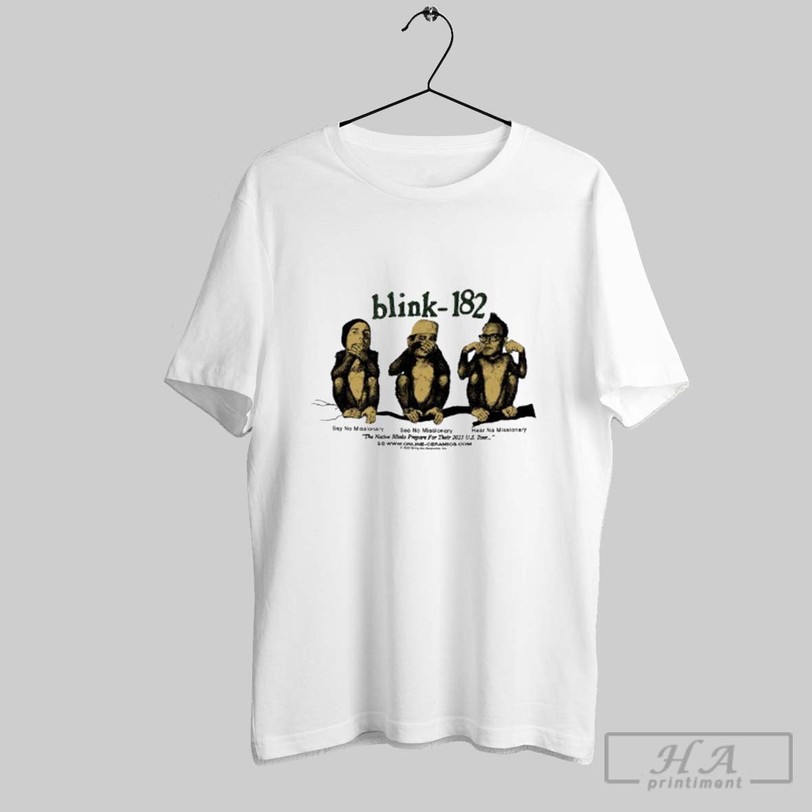 Official Blink 182 Say No Missionary See No Missionary Hear No Missionary The Native Blinks
