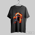 Official Championship Worldwide Flaming Skeleton Basketball Player