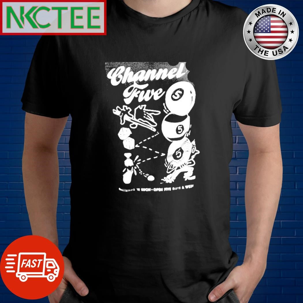 Official Channel Five ball graphic shirt