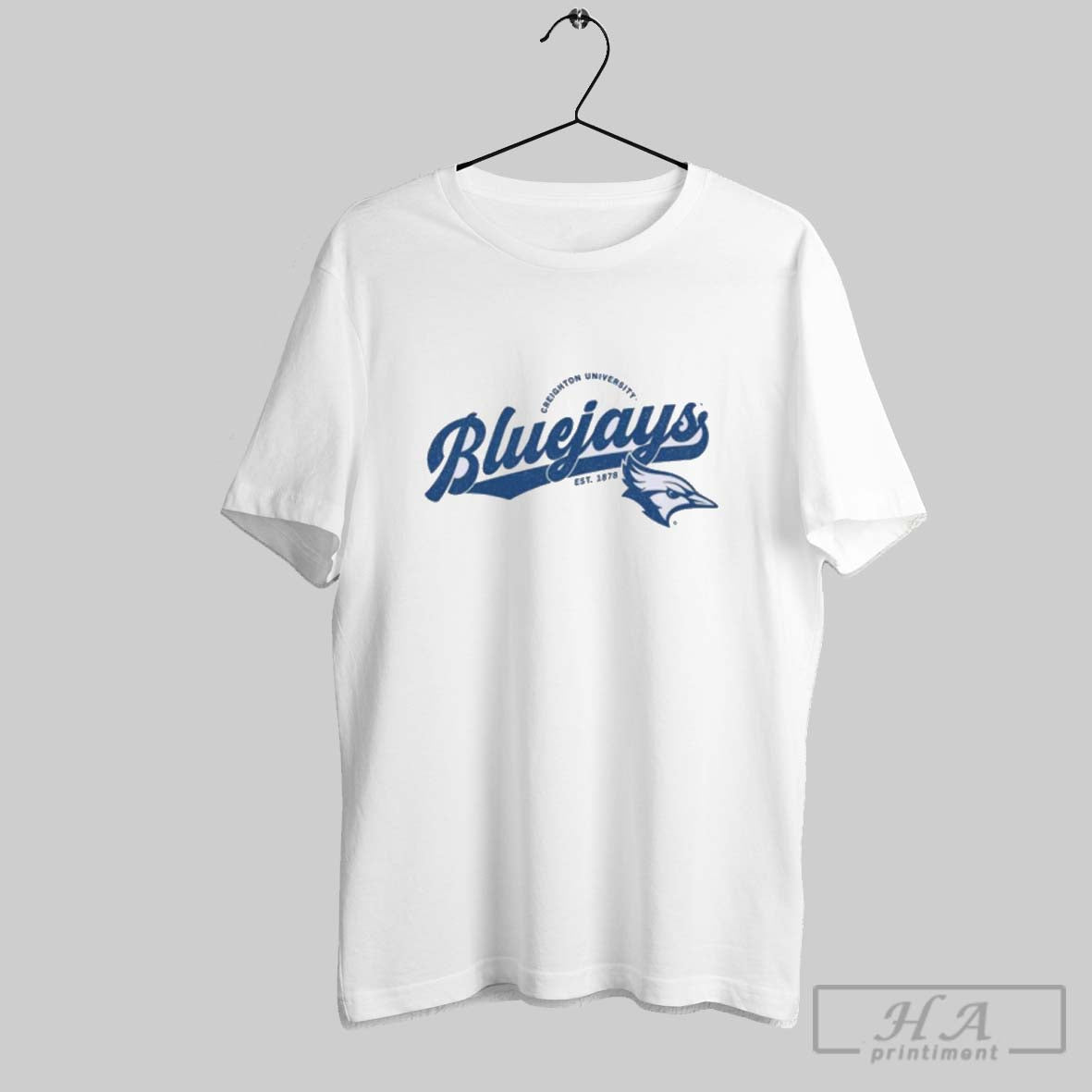 Official Creighton University Bluejays Script Logo