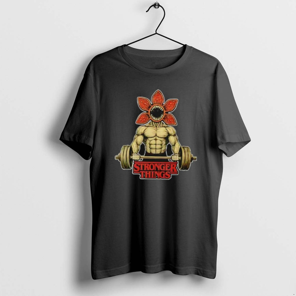 Official Demogorgon Weightlifting Stronger Things Gym Retro