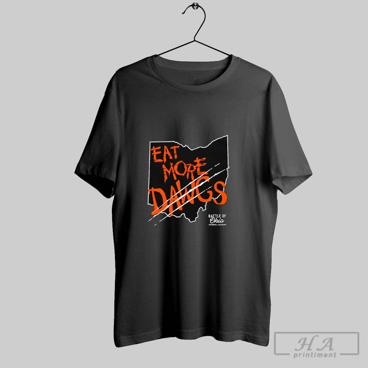 Official Eat More Dawgs The Battle Of Ohio Cincinnati Vs Cleveland