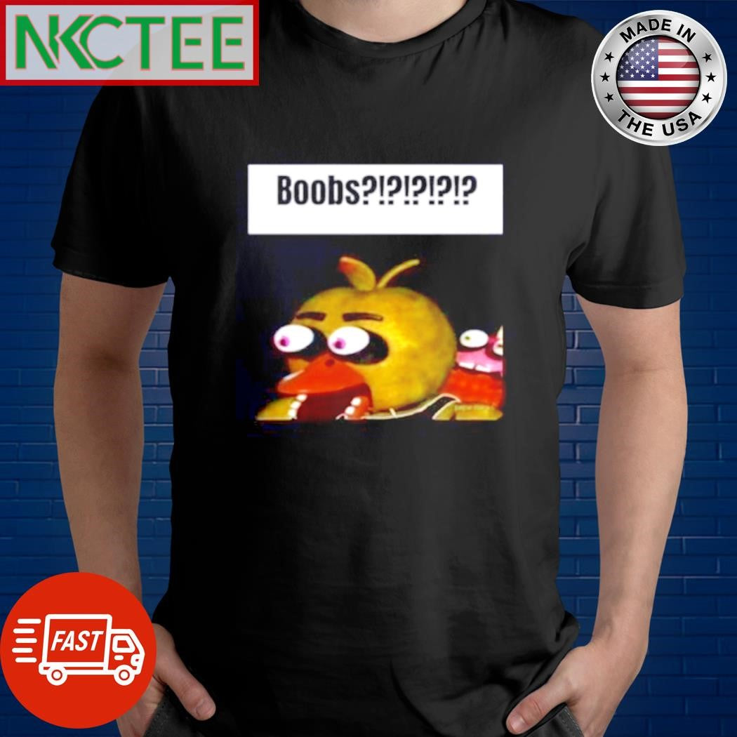 Official Five Nights At Freddy’s duck boobs shirt