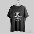 Official Friendsville The Pub Public House Bear Logo Graphic Posters Black
