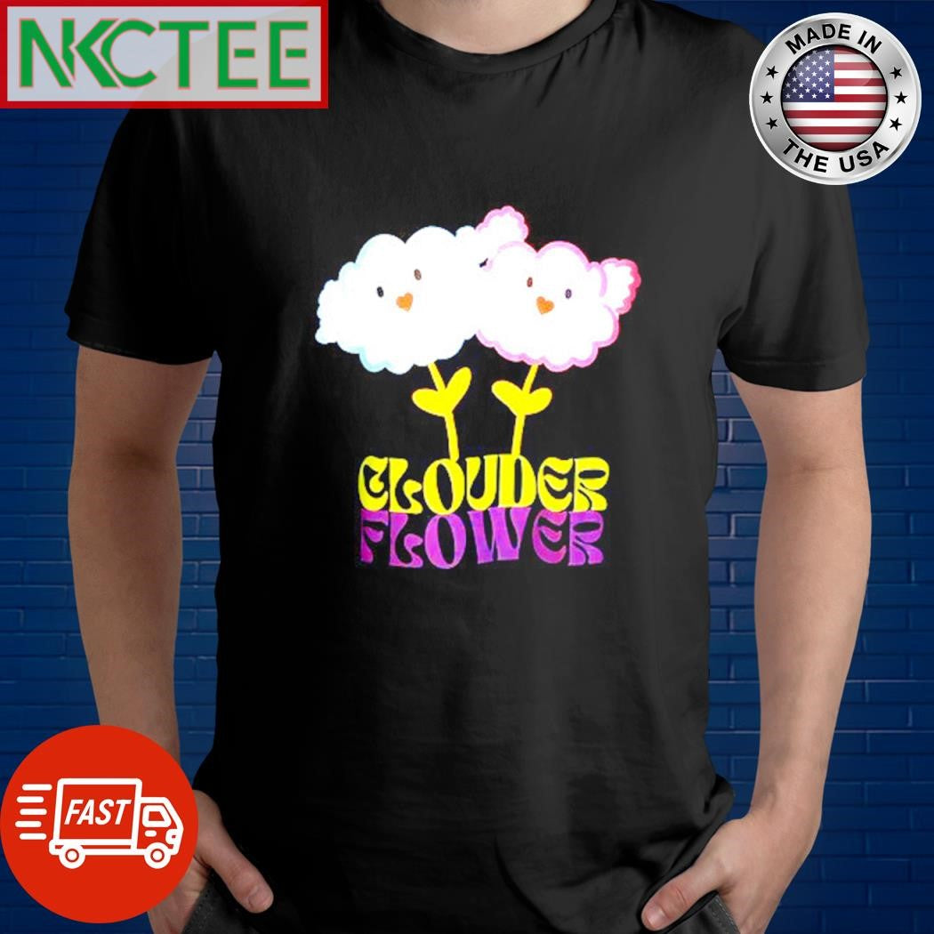 Official Glouder Flower paint graphic shirt