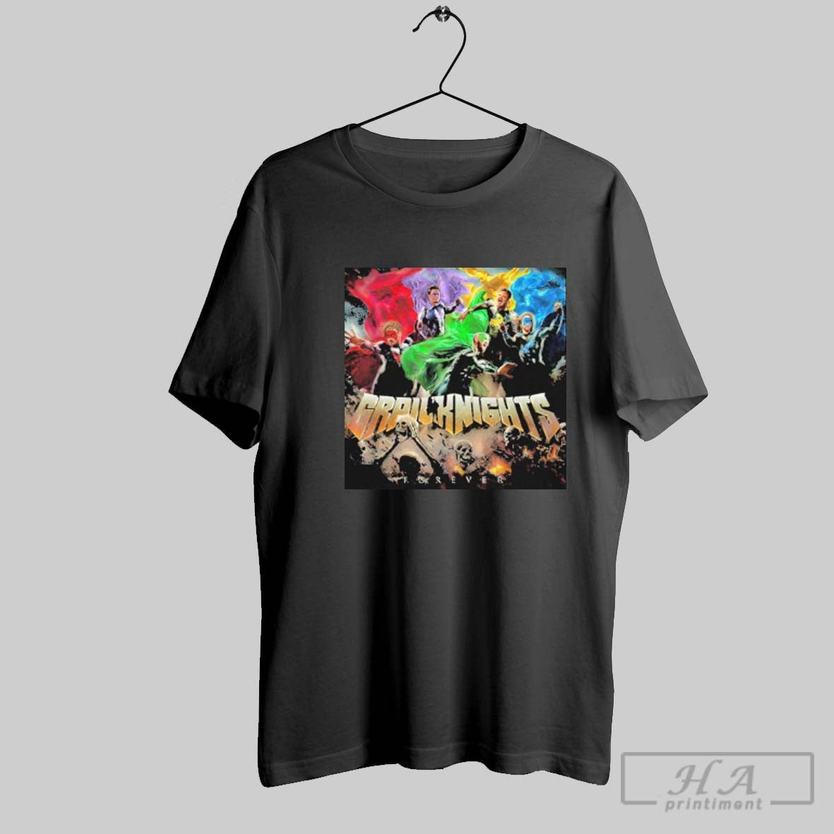 Official Grailknights Forever Necronomicon T Shirts