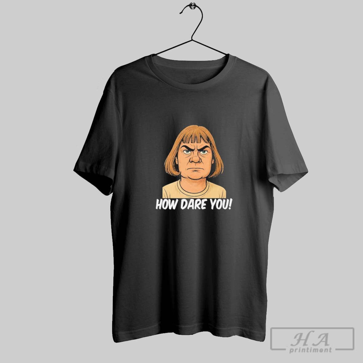 Official Greta Thunberg Haircut How Dare You Parody