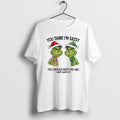 Official Grinch Santa Couple You Think Im Sassy You Should Meet The Girl I Gave