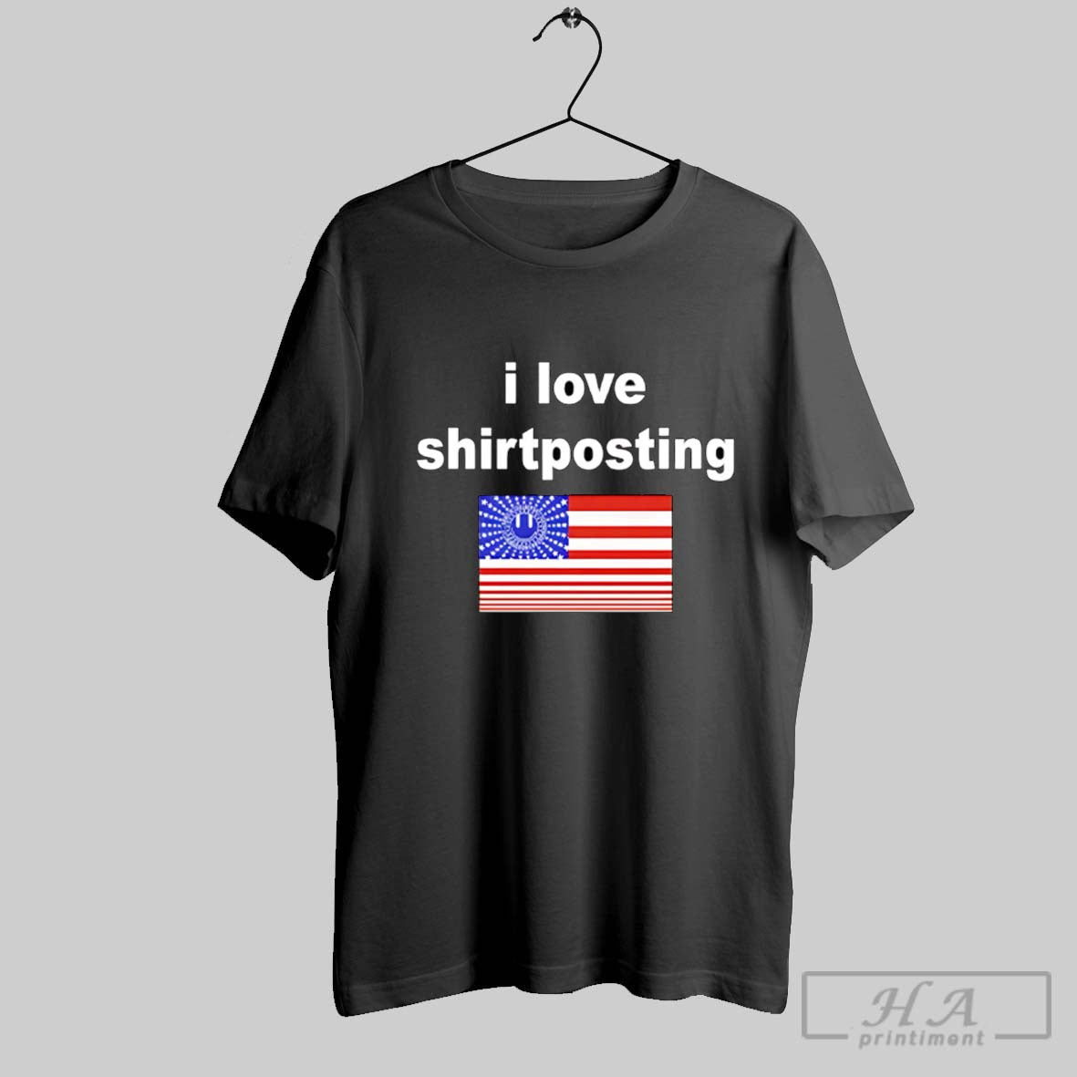 Official I Love Shirtposting Poster