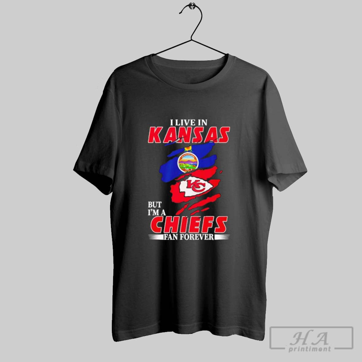 Official I Live In Kansas And Im A Chiefs Fan Forever Inside Me