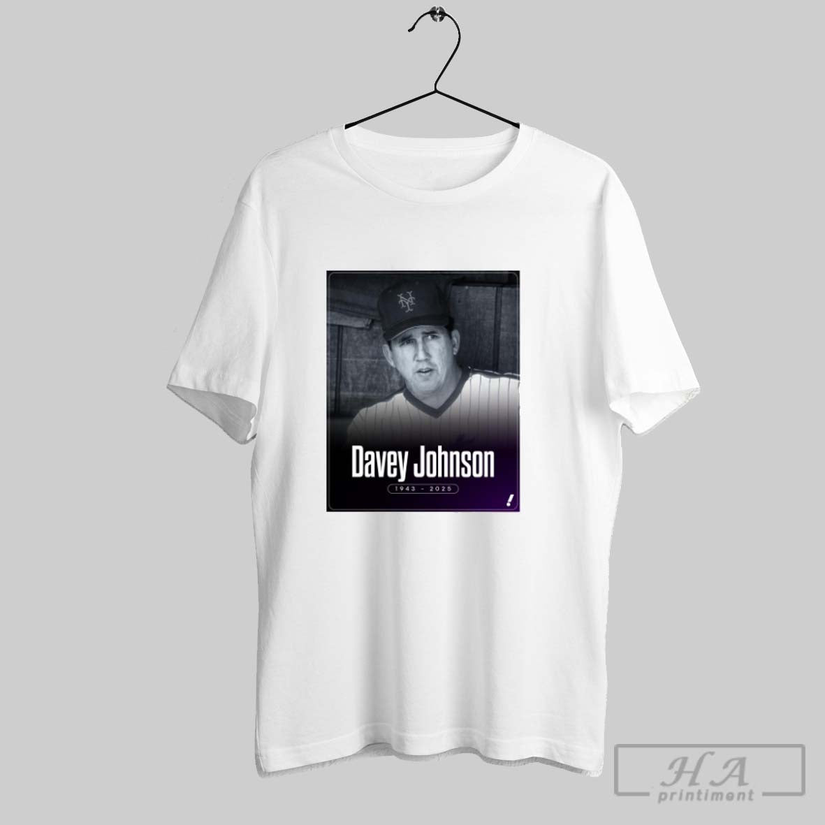 Official In Memory Of Davey Johnson 1943 2025 A Legendary All Star And World Series