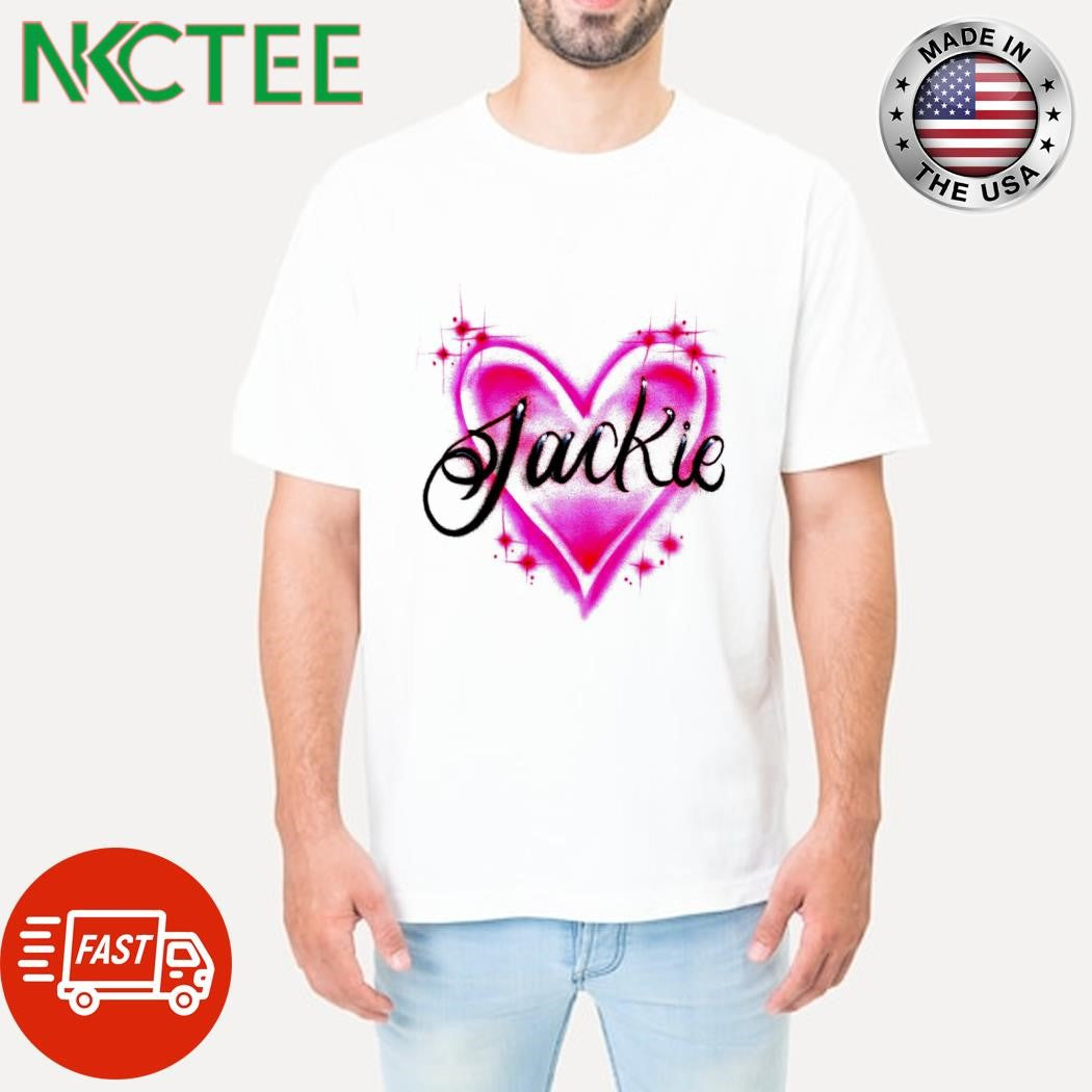 Official Jack Kie heart paint shirt