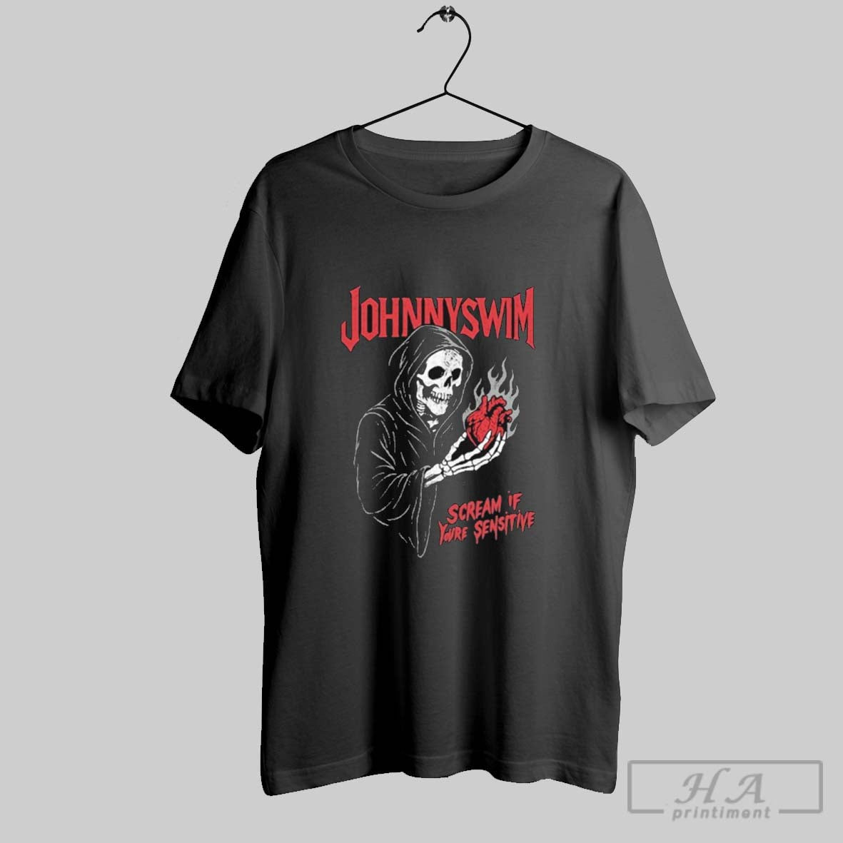 Official Johnnyswim Scream If Youre Sensitive Grim Reaper Heart