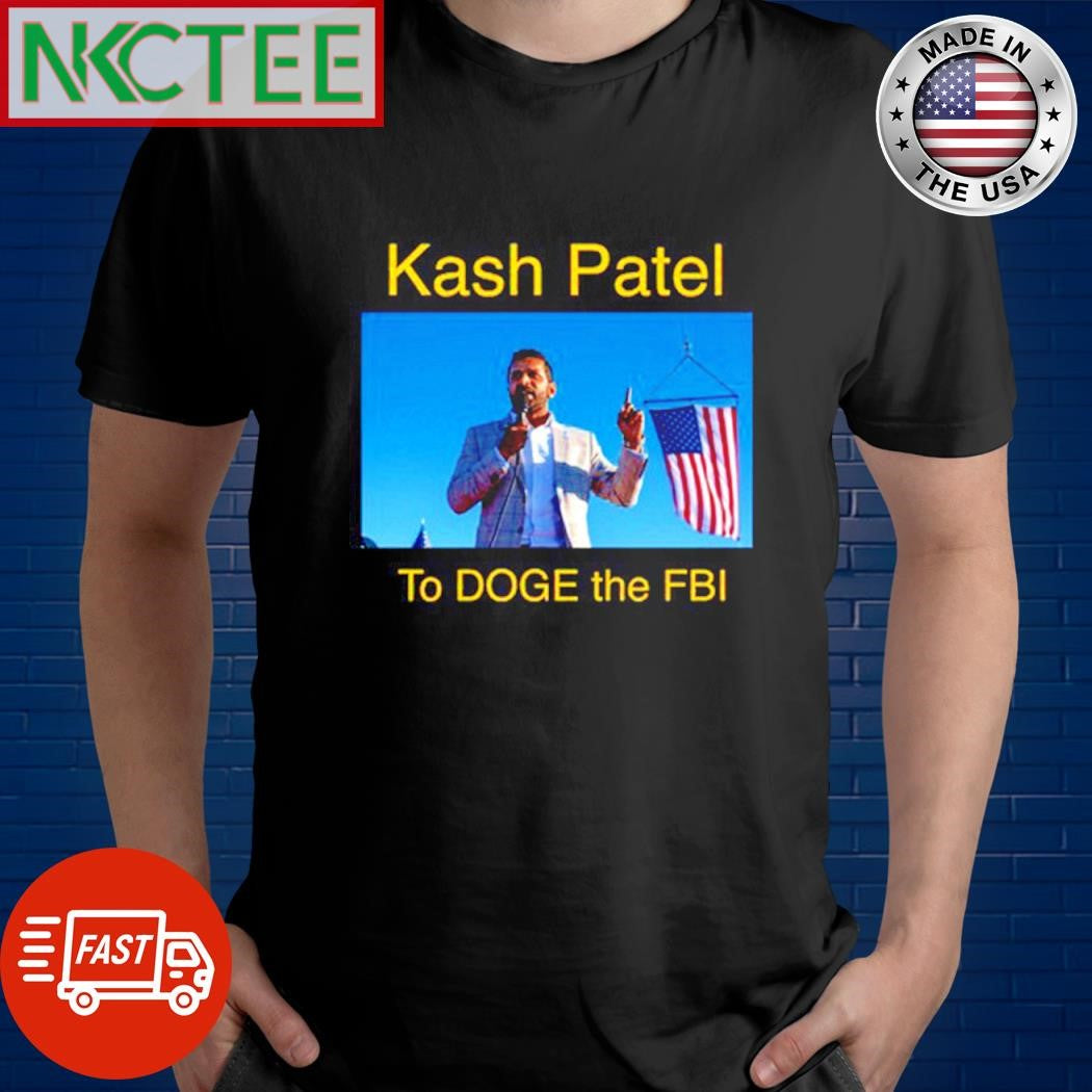 Official Kash Patel Το Doge The Fbi photo shirt