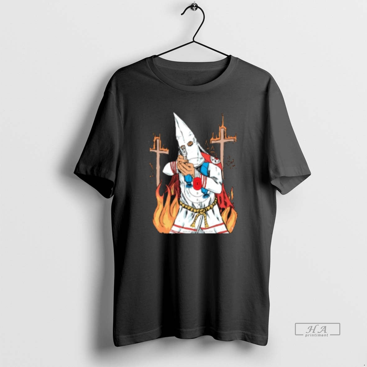 Official Klansman With A Pistol