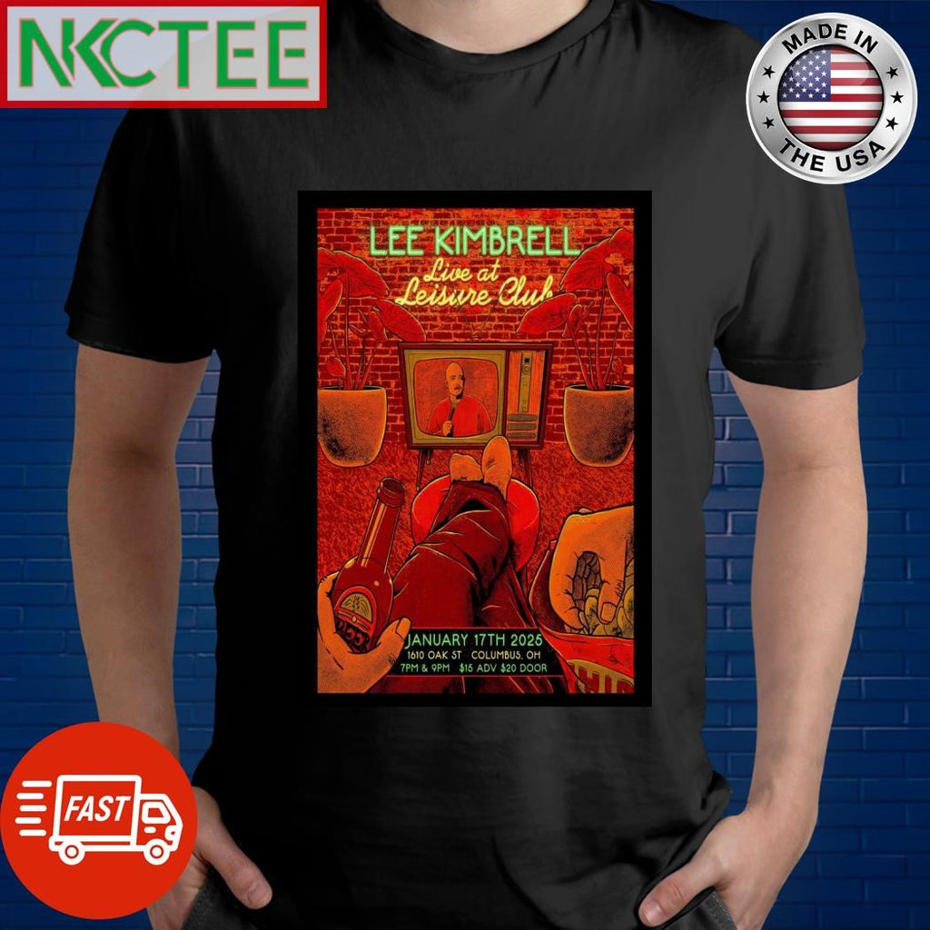 Official Lee Kimbrell Columbus OH January 17 2025 Poster Shirt