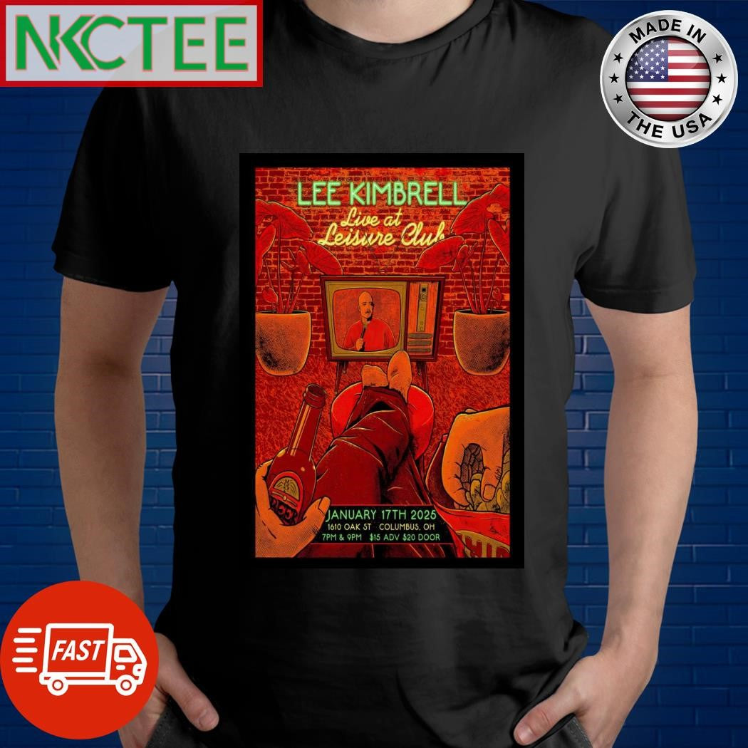Official Lee Kimbrell Columbus OH January 17 2025 Poster Shirt