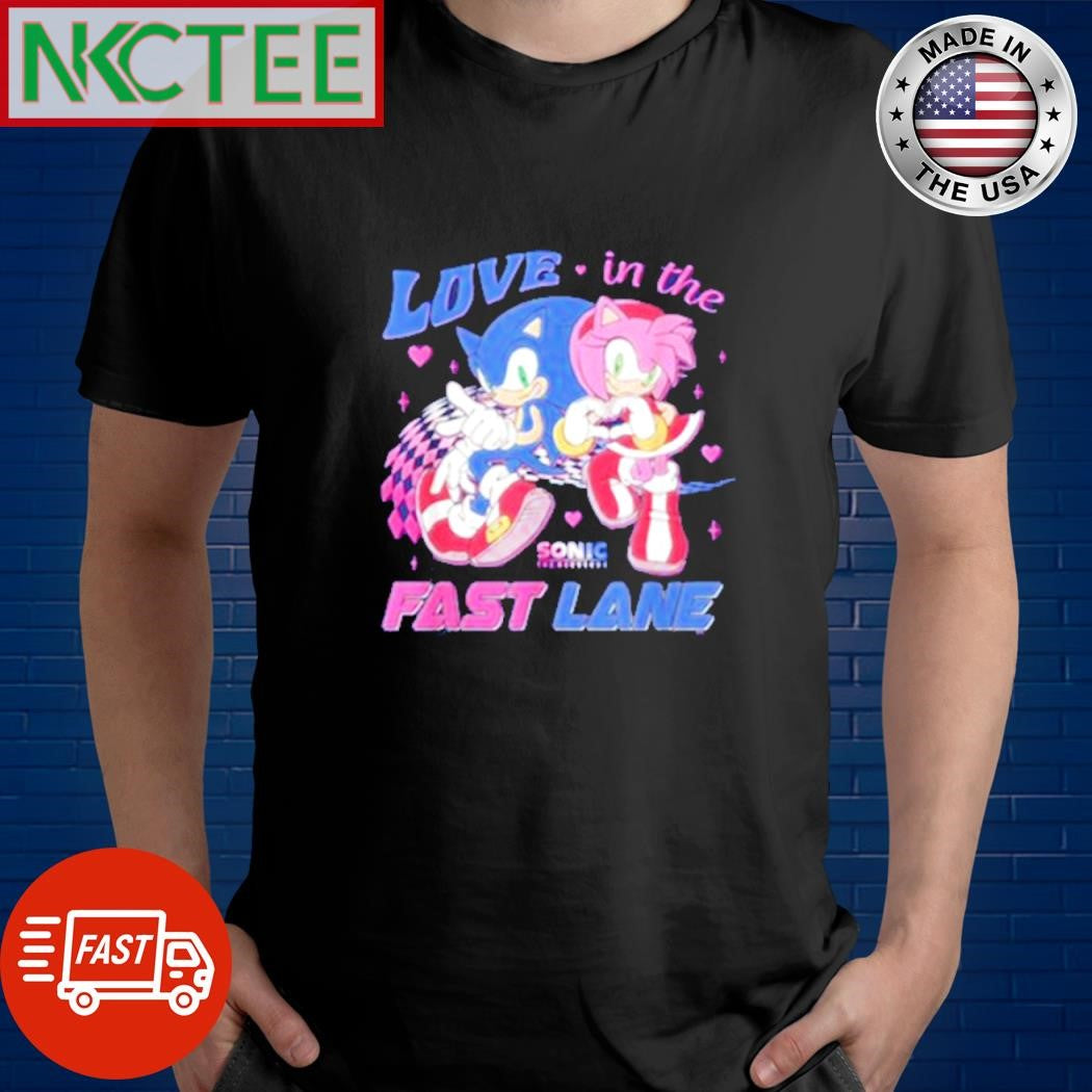 Official Love in the fast Lane Amy Rose The Hedgehog shirt