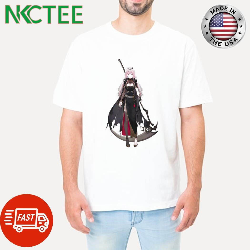 Official Mori Calliope and scythe of death shirt