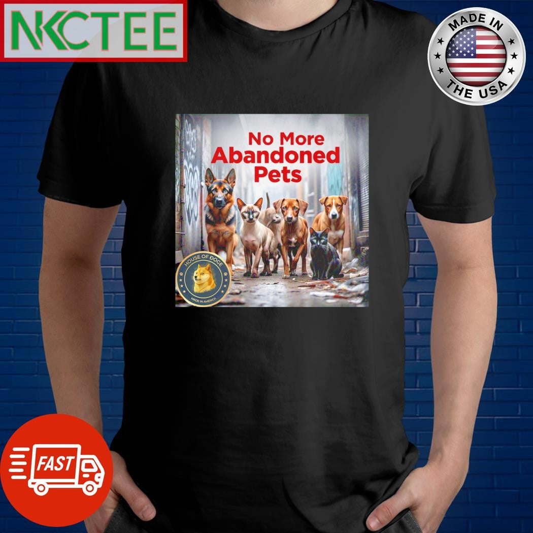 Official No more Abandoned Pets shirt